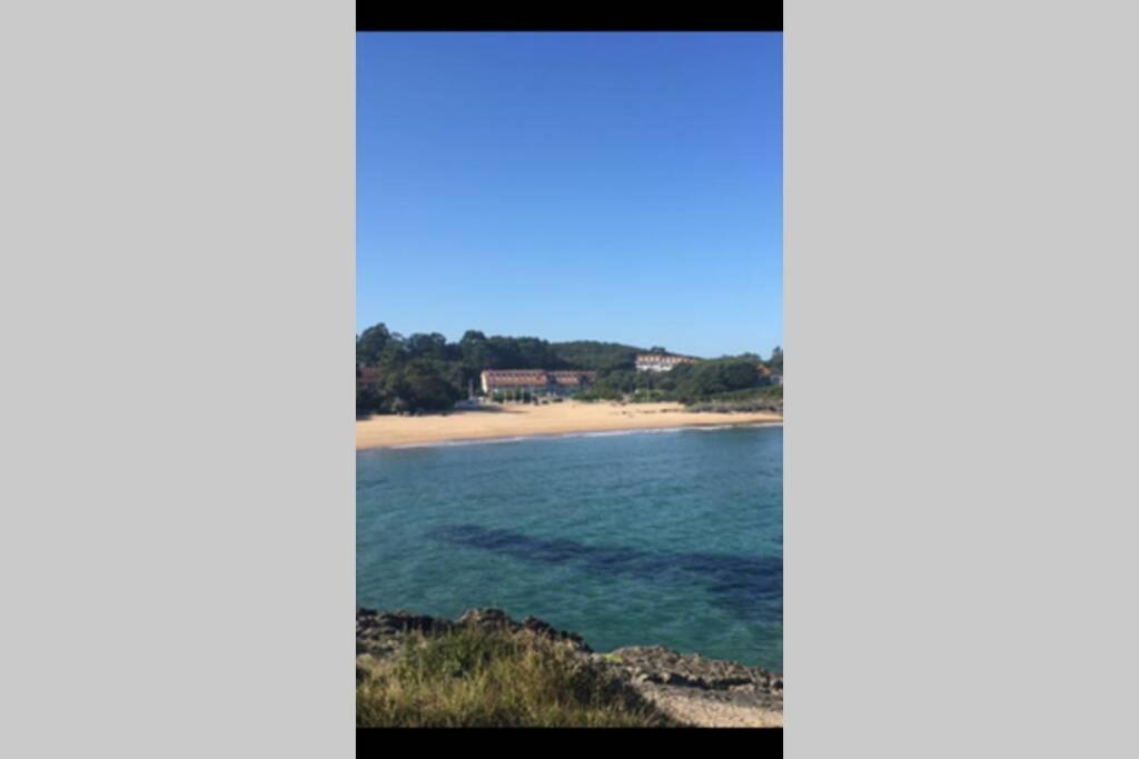Duplex A Pie De Playa Con Piscina Y Tenis Tobes y Rahedo Zewnętrze zdjęcie